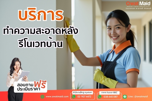 ทำความสะอาดบ้าน (cleaning house)